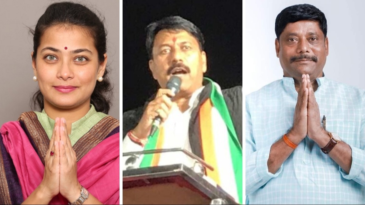 प्रणीति शिंदे, अमित चावड़ा और रवींद्र धंगेकर