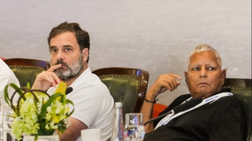 राहुल गांधी, लालू यादव (Photo: PTI)