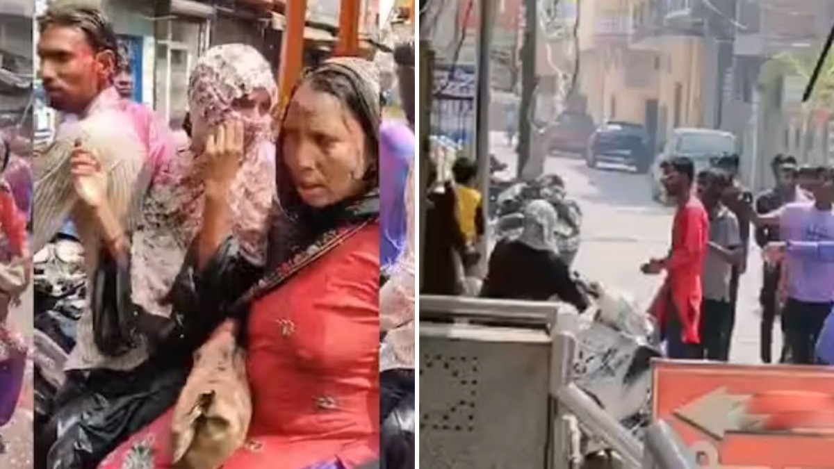 दो मुस्लिम महिलाओं के साथ अभद्रता