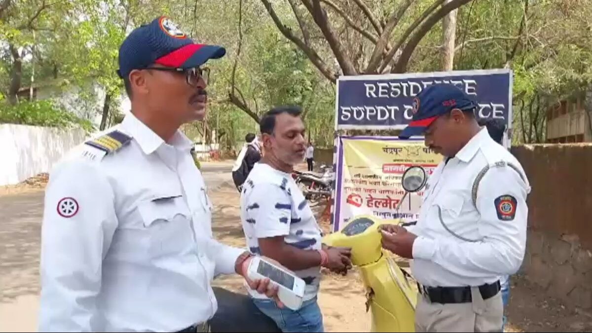 हेलमेट नहीं लगाने दफ्तर में एंट्री बैन.