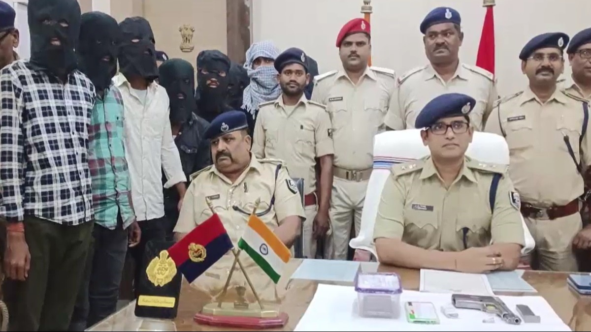 गिरफ्तार बदमाश