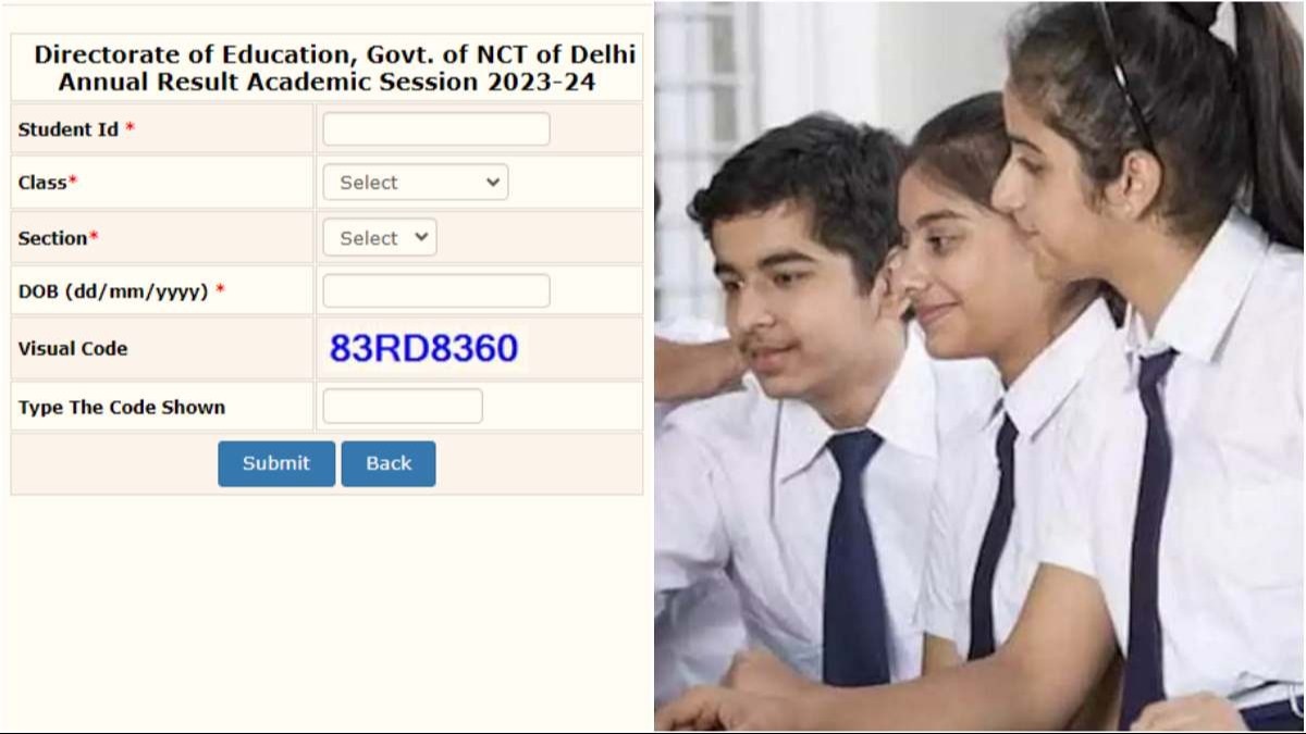 Delhi School Result 2024