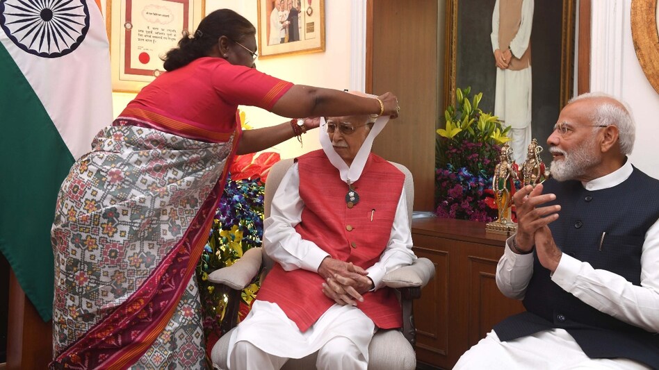 the voice of hind-पूर्व उप प्रधानमंत्री लालकृष्ण आडवाणी की बिगड़ी तबीयत, दिल्ली के AIIMS में कराए गए भर्ती