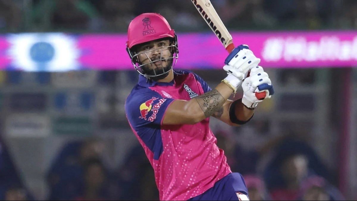 राजस्थान रॉयल्स के स्टार बल्लेबाज रियान पराग. (@BCCI)