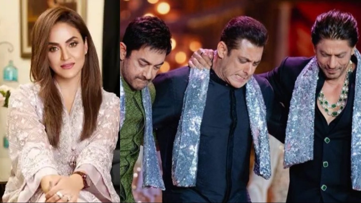 नादिया खान, आमिर खान, सलमान खान, शाहरुख खान