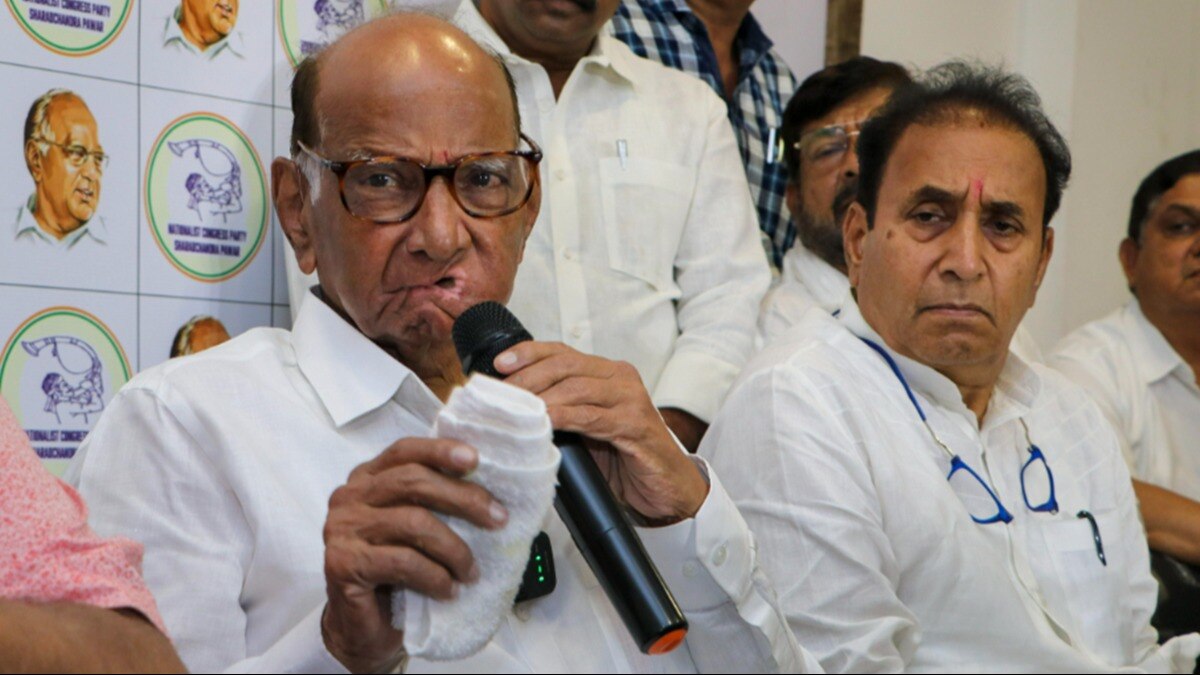 NCP (शरदचंद्र पवार) के संस्थापक. शरद पवार (फाइल फोटो)