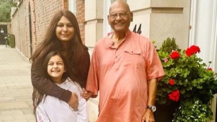 Priya Agarwal with Anil Agarwal 
