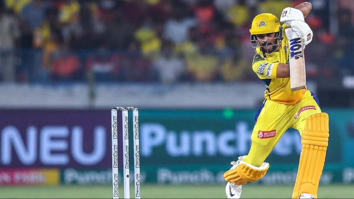 चेन्नई टीम के कप्तान ऋतुराज गायकवाड़.