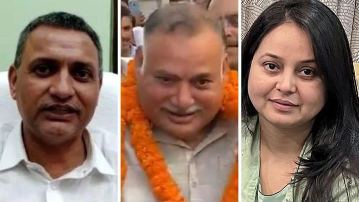 सुधाकर सिंह, मुन्ना शुक्ला और रोहिणी आचार्य (फाइल फोटो)