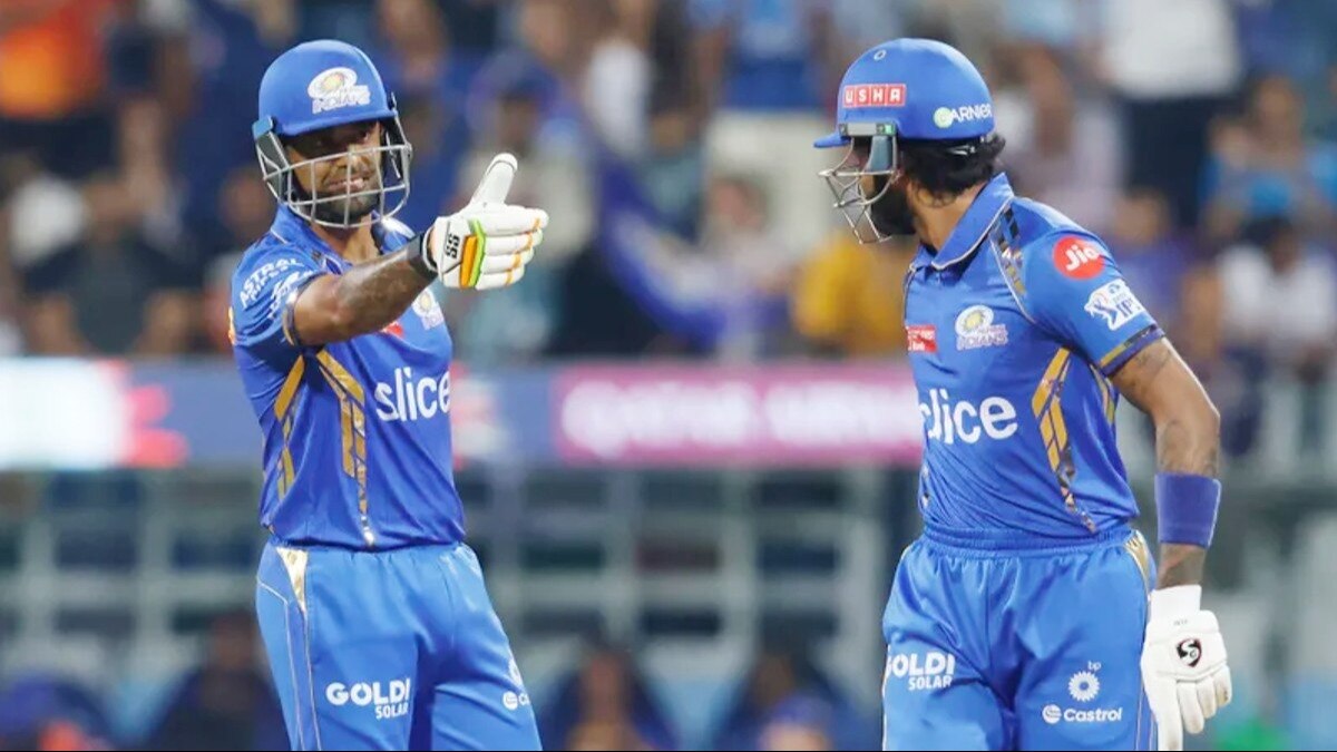 सूर्यकुमार यादव और हार्दिक पंड्या. (@BCCI)