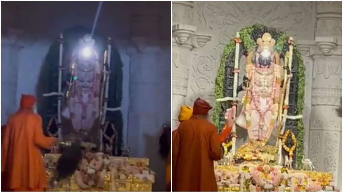 राम नवमी पर रामलला का होगा 'सूर्य तिलक', Video में देखिए कैसा दिखेगा वह दिव्य नजारा - Trial Run of Surya Tilak Carried out In ram Temple Ayodhya watch video lcls - AajTak