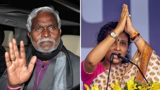 मुख्यमंत्री चंपई सोरेन और कल्पना सोरेन (फाइल फोटो/PTI)