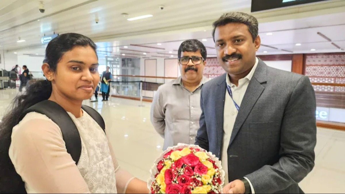 25 साल की एन जोसेफ उन 17 भारतीय नागरिकों में से हैं, जो मालवाहक जहाज एमएससी एरीज़ पर सवार थीं. इसे ईरानी सेना ने जब्त कर लिया है.