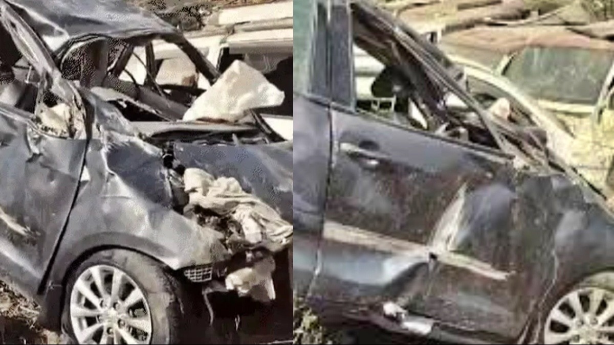हादसे का शिकार कार 