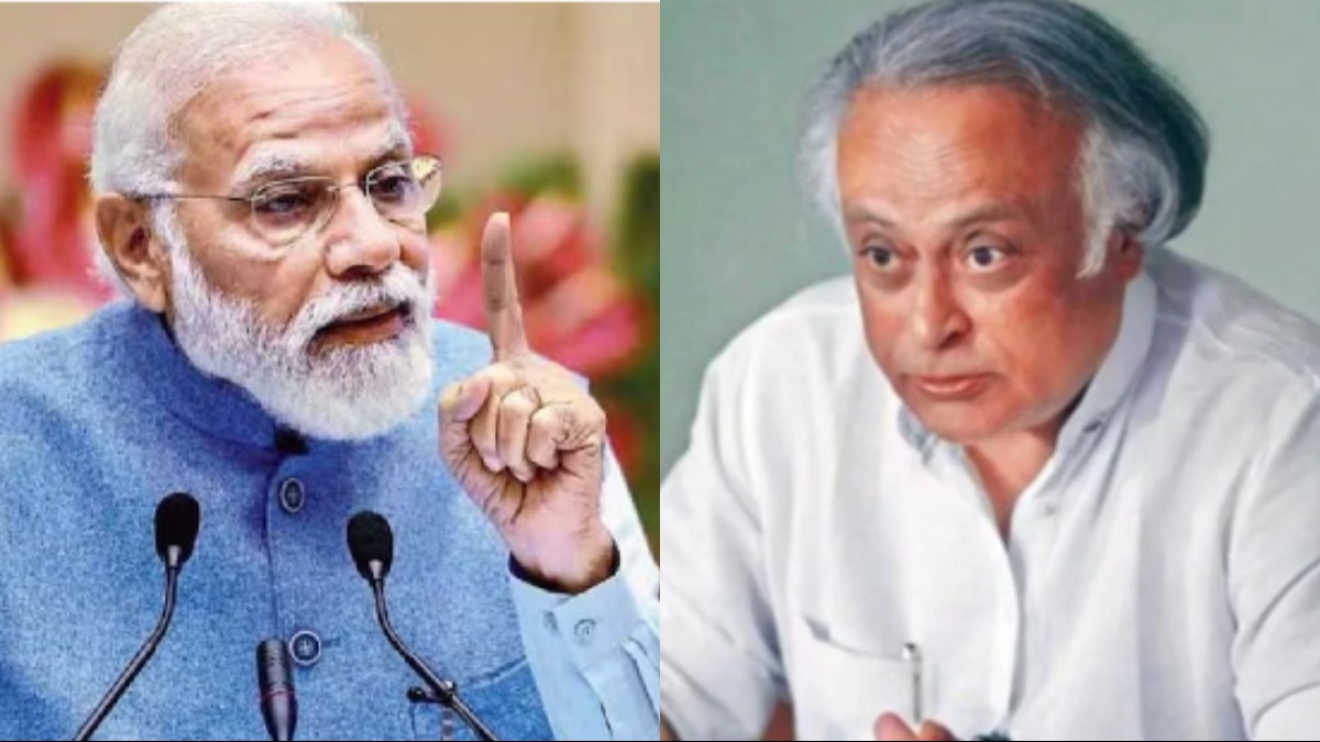 PM मोदी और जयराम रमेश.