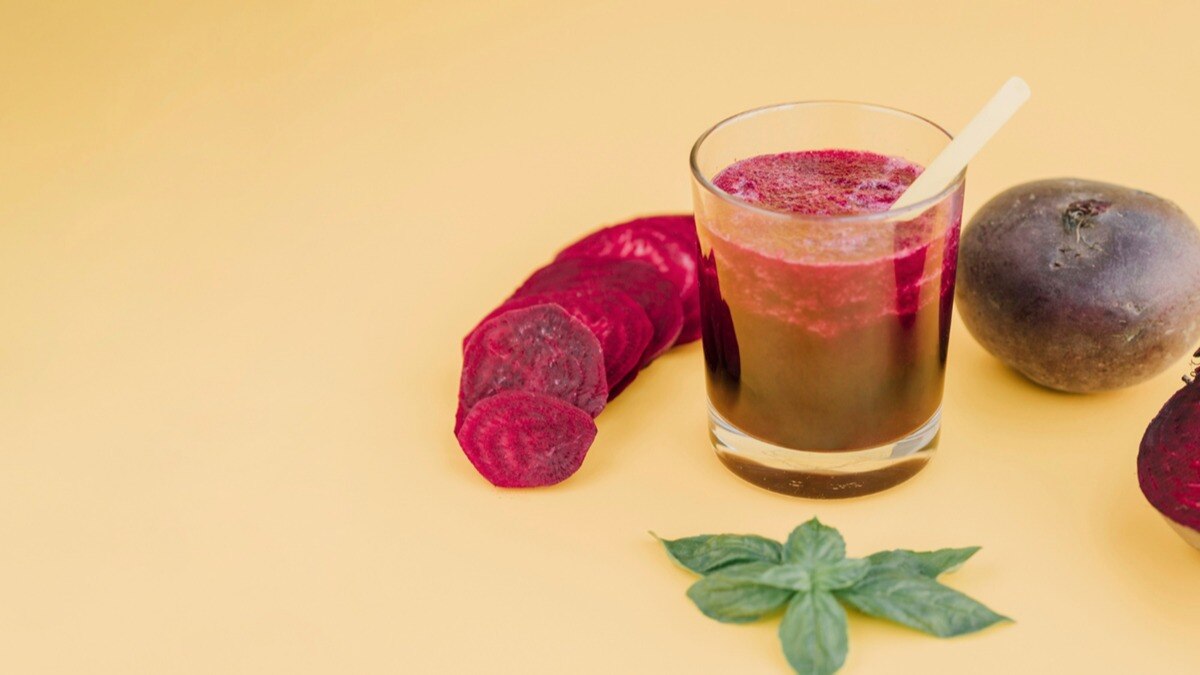 The beet smoothie ( Pic credit: Freepik)