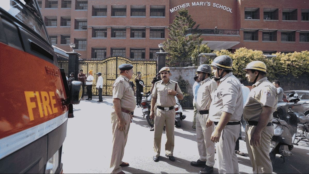delhi Class 12 student detained for bomb threats to Delhi schools