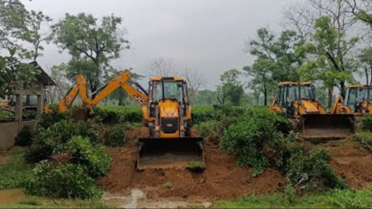 Doloo Tea Estate Airport Project 