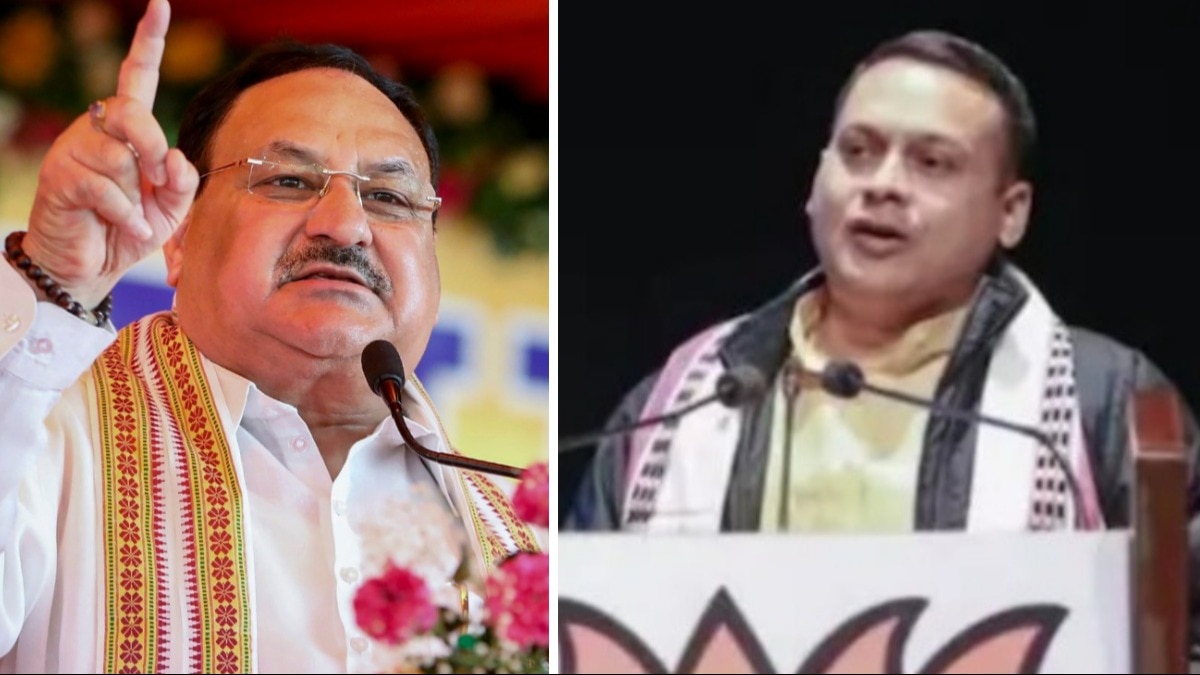 जेपी नड्डा और अमित मालवीय (फाइल फोटो)