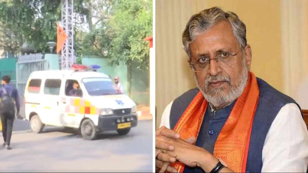Sushil Modi Last Rites in Patna