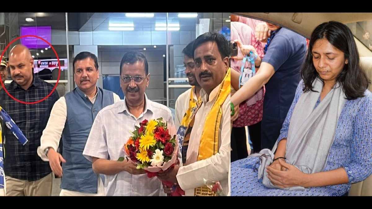 विभव कुमार के साथ केजरीवाल को देख भड़क गई थीं स्वाती मालीवाल