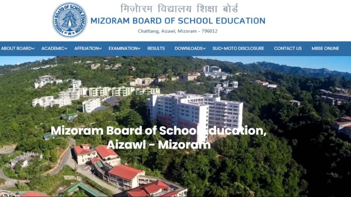 Mizoram Board MBSE HSSLC Result 2024
