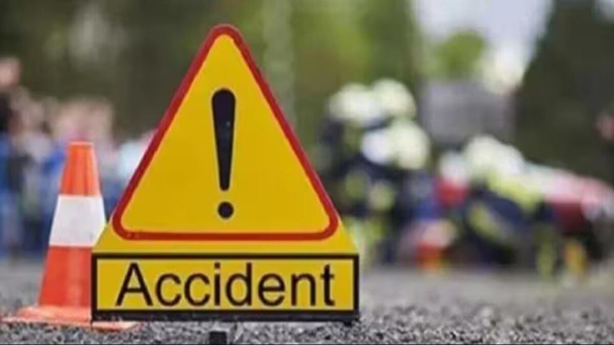 गुरुग्राम में क्रेन ने महिला को कुचला.