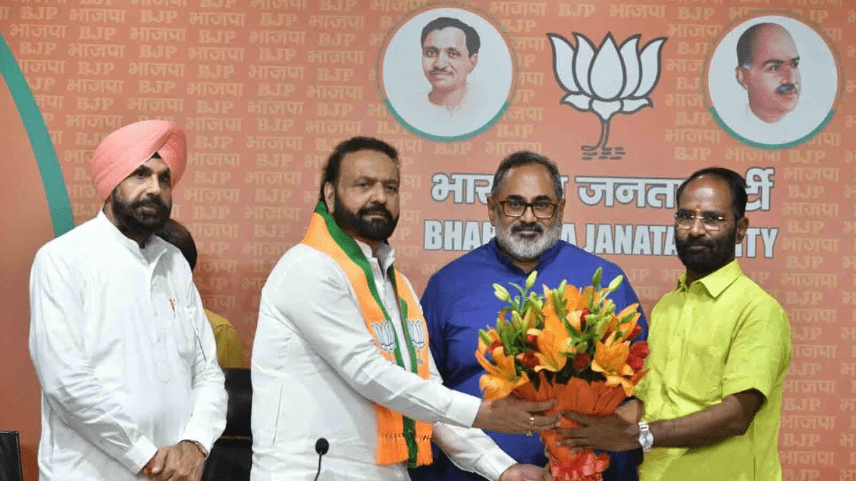 कांग्रेस के पूर्व विधायक हरमिंदर सिंह ने बीजेपी का दामन थामा (फोटो- bjp.org)