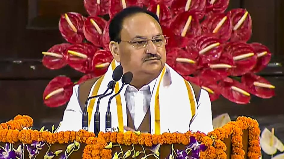 मोदी 3.0 में शामिल हुए बीजेपी के राष्ट्रीय अध्यक्ष जेपी नड्डा, रह चुके हैं  केंद्रीय स्वास्थ्य मंत्री - BJP national president JP Nadda joins Modi  government has been Union ...