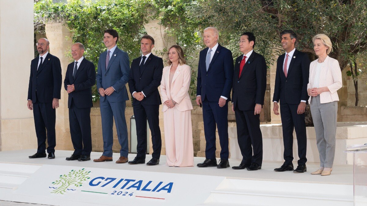 जी-7 समिट (फोटो- X/@G7)