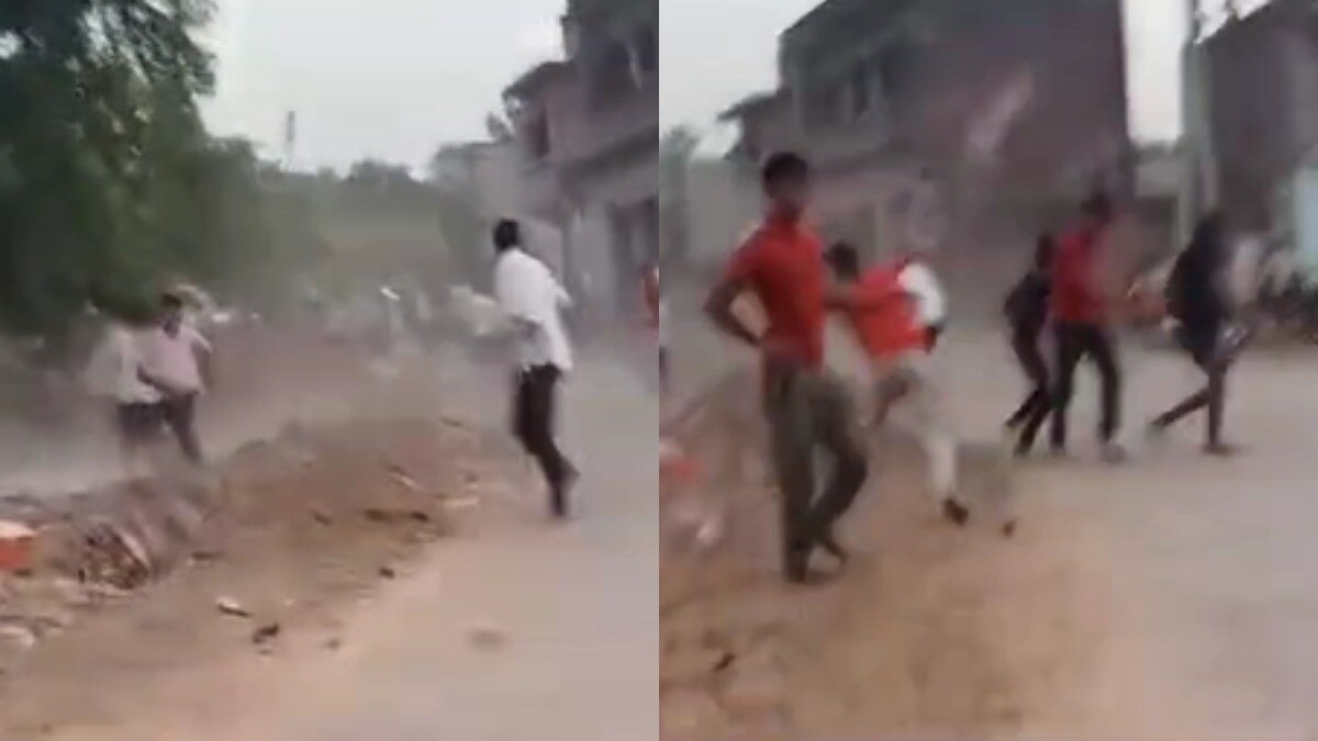 बाइक से कपड़ों पर पड़ें कीचड़ के छींटे, फिर दो समुदायों में… Video वायरल – Mud splashes on clothes from bike then two communities Video goes viral lclcn