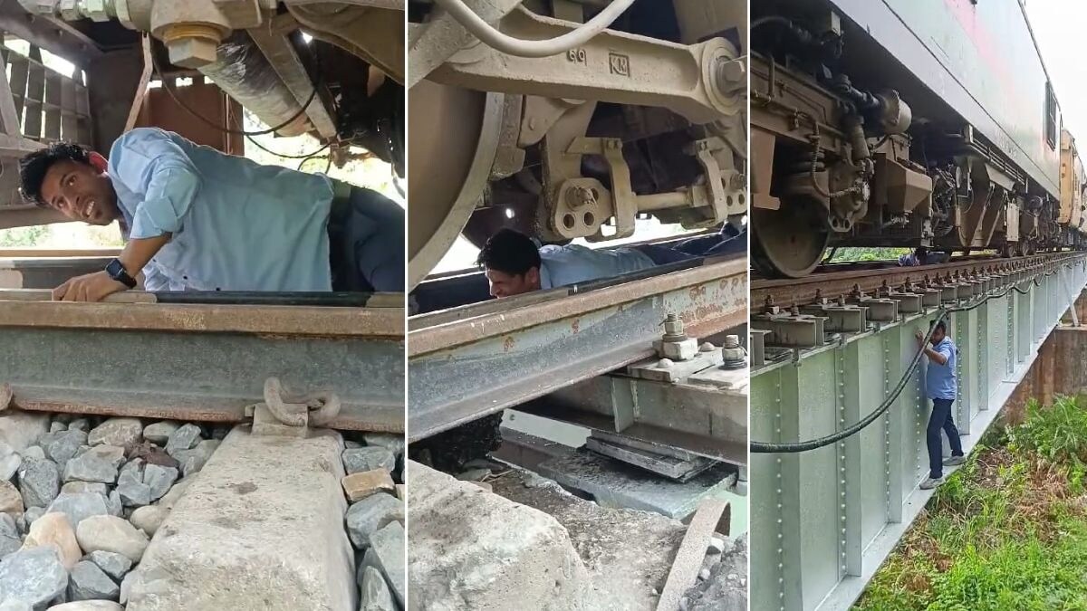 पुल पर फंसी ट्रेन, नीचे रेंगता ड्राइवर और हजारों यात्री... लोको पायलट ने जान जोखिम में डाल ऐसे ठीक की गड़बड़ी, Video - Samastipur loco pilot train stopped in middle of ...