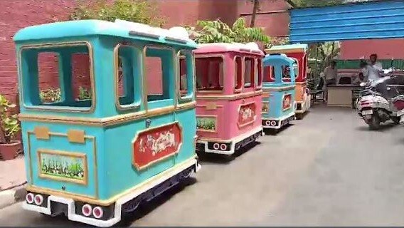 टॉय ट्रेन की वजह से बच्चे की मौत