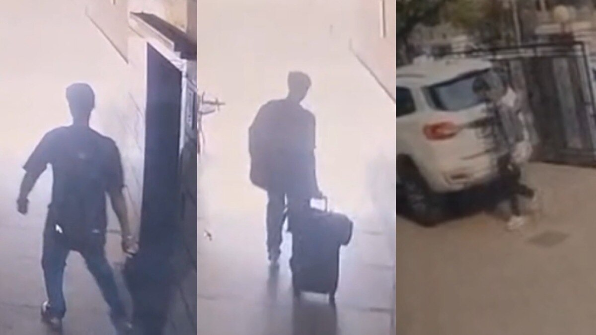 घटना CCTV में कैद. 