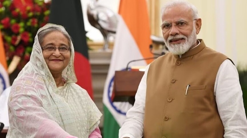 Pm Modi And Sheikh Hasina