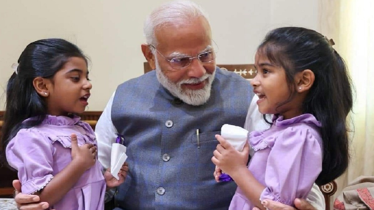 PM मोदी से मिले ये दो खास मेहमान 