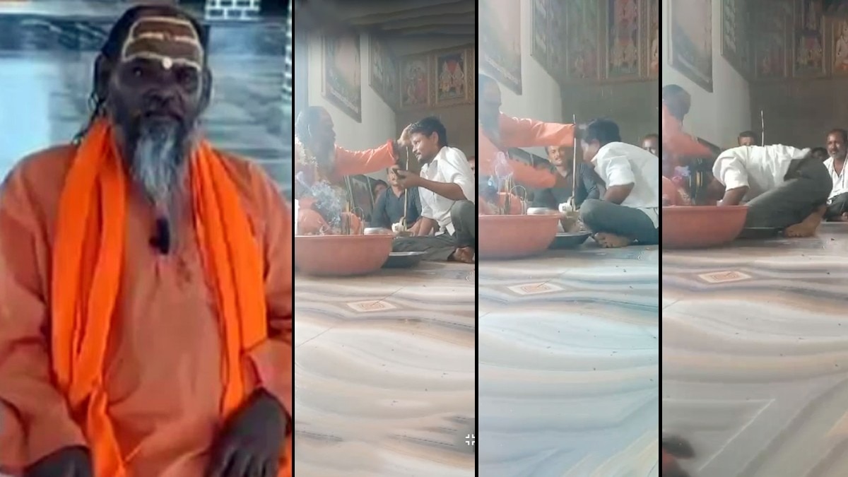 शराब छुड़ाने के नाम पर बाबा ने युवक को पीटा