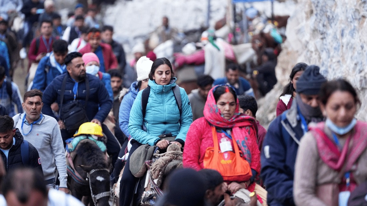 अमरनाथ यात्रा के लिए पहला जत्था रवाना हो गया है (फोटो- PTI)