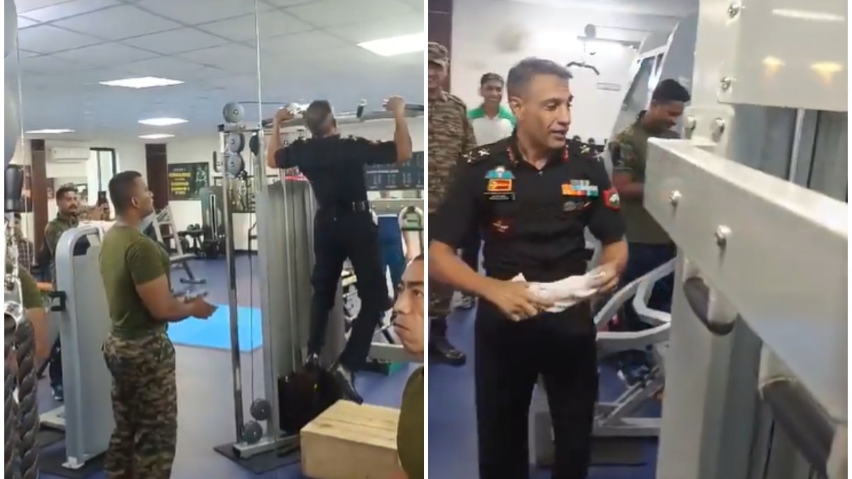 मेजर जनरल प्रसन्ना जोशी का वीडियो वायरल हुआ (तस्वीर- X/@JassiSodhi24)