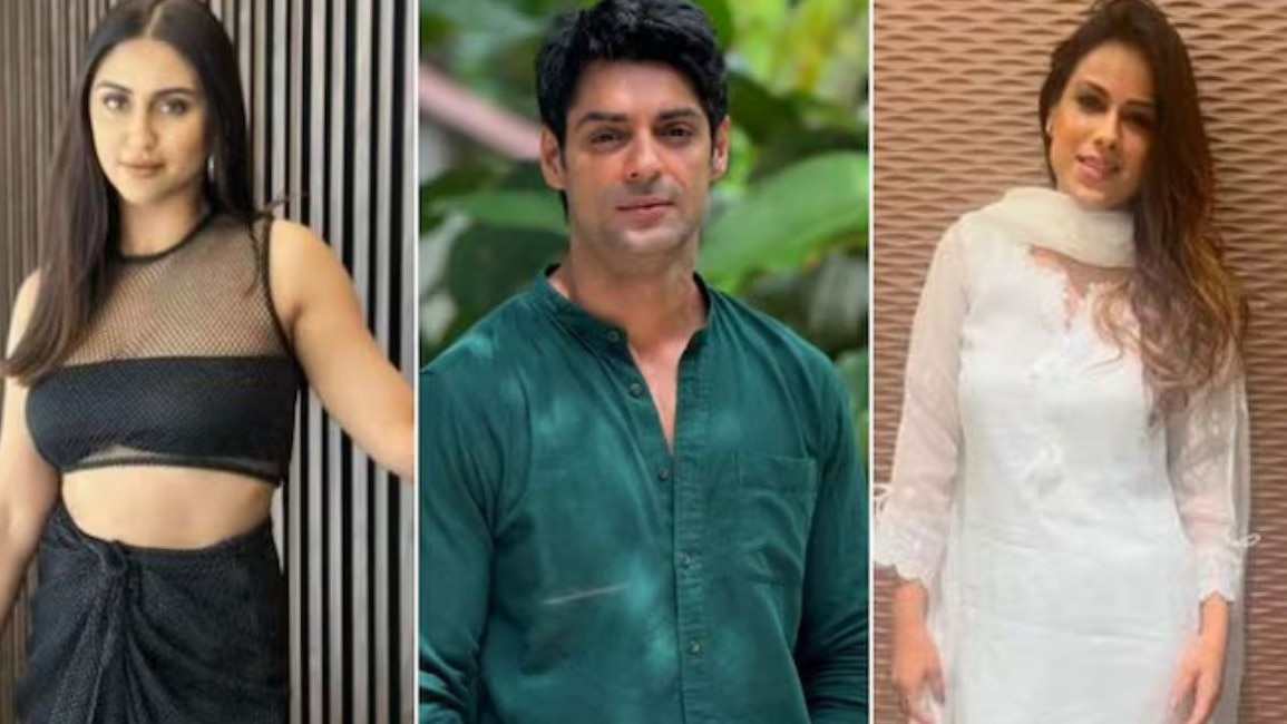 क्रिस्टले डिसूजा (लेफ्ट), करन वाही (सेण्टर) एंड निया शर्मा (राइट)