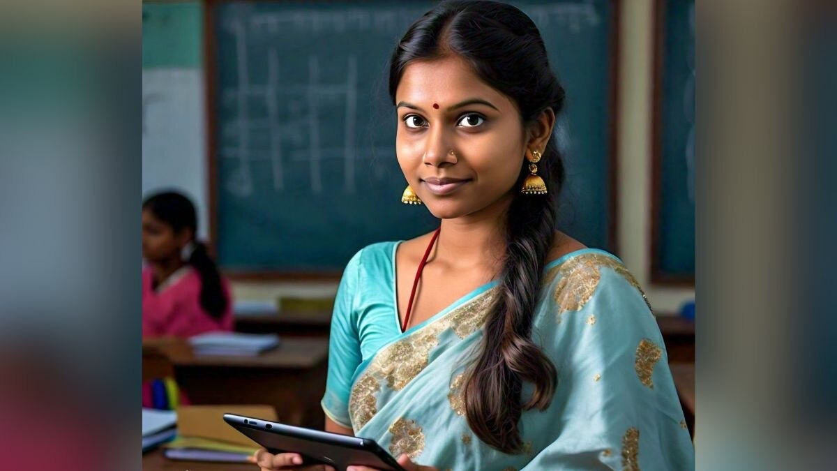 शिक्षकों की डिजिटल अटेंडेंस पर सरकार सख्त. (Photo Source: META AI)