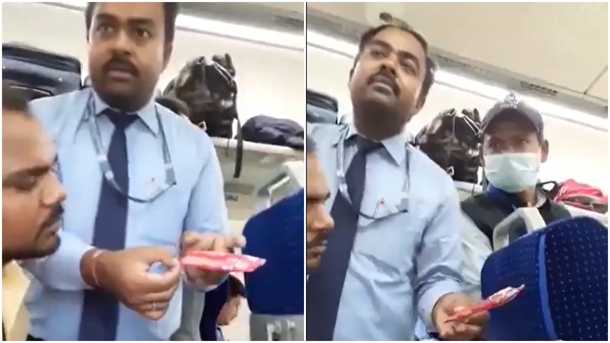 सोशल मीडिया पर ट्रेन का ये वीडियो वायरल है.