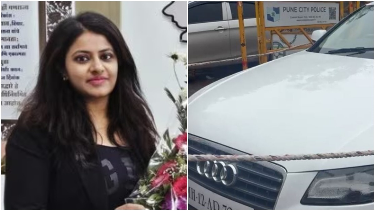 पूजा खेडकर की ऑडी गाड़ी सीज