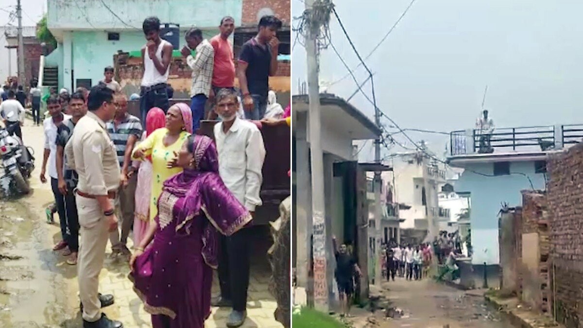 DJ बजने को लेकर दो पक्षों में हुआ पथराव 