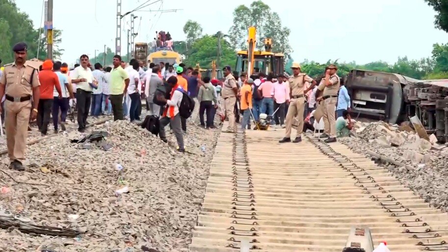 Gonda train accident