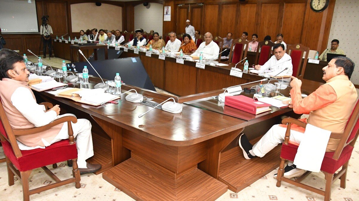 CM मोहन यादव की अध्यक्षता में हुई कैबिनेट मीटिंग.