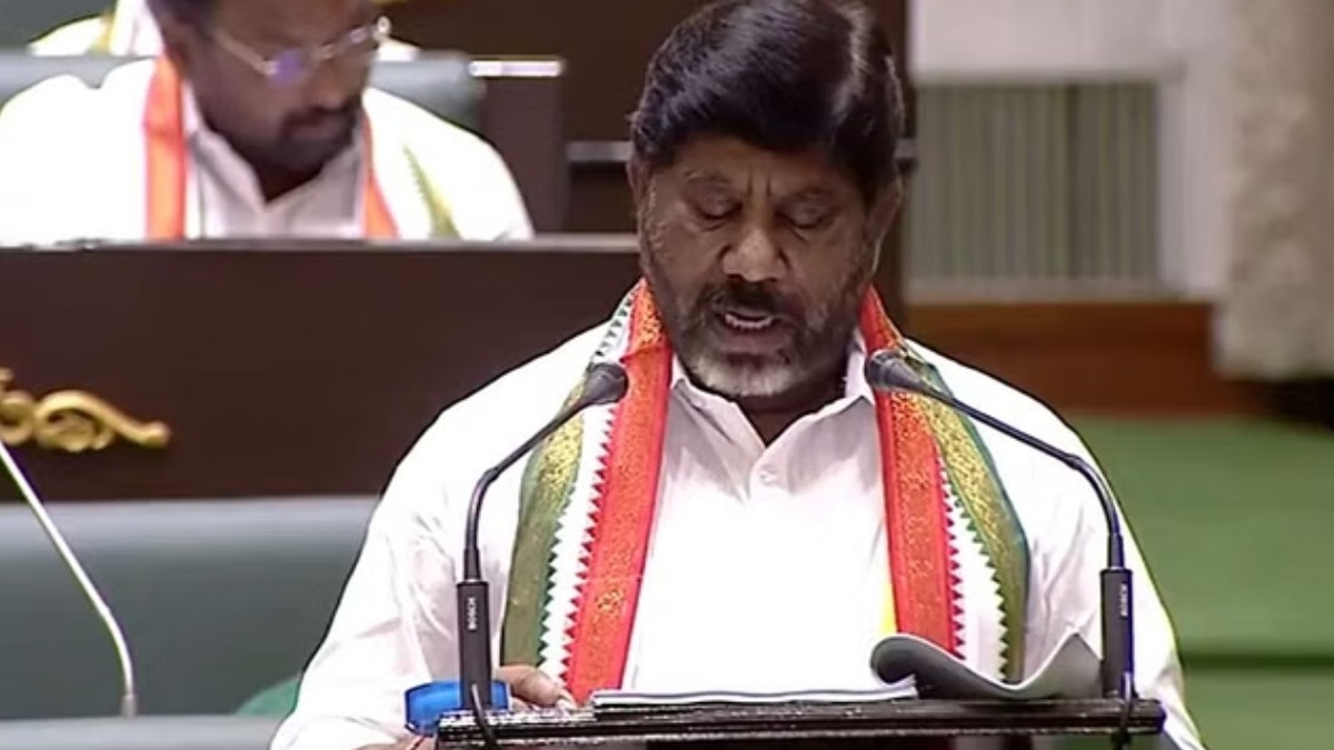 तेलंगाना के उप-मुख्यमंत्री और वित्त मंत्री मल्लू भट्टी विक्रमार्क