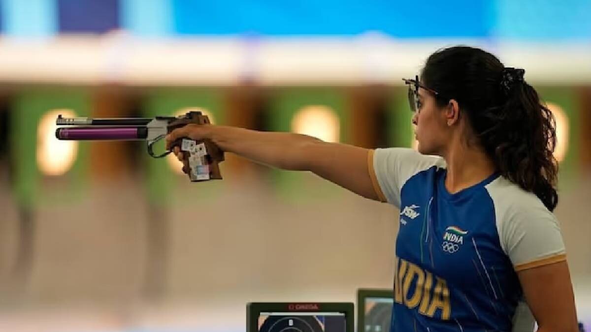 ओलंपिक गेम्स में मनु भाकर ने जीता कांस्य पदक