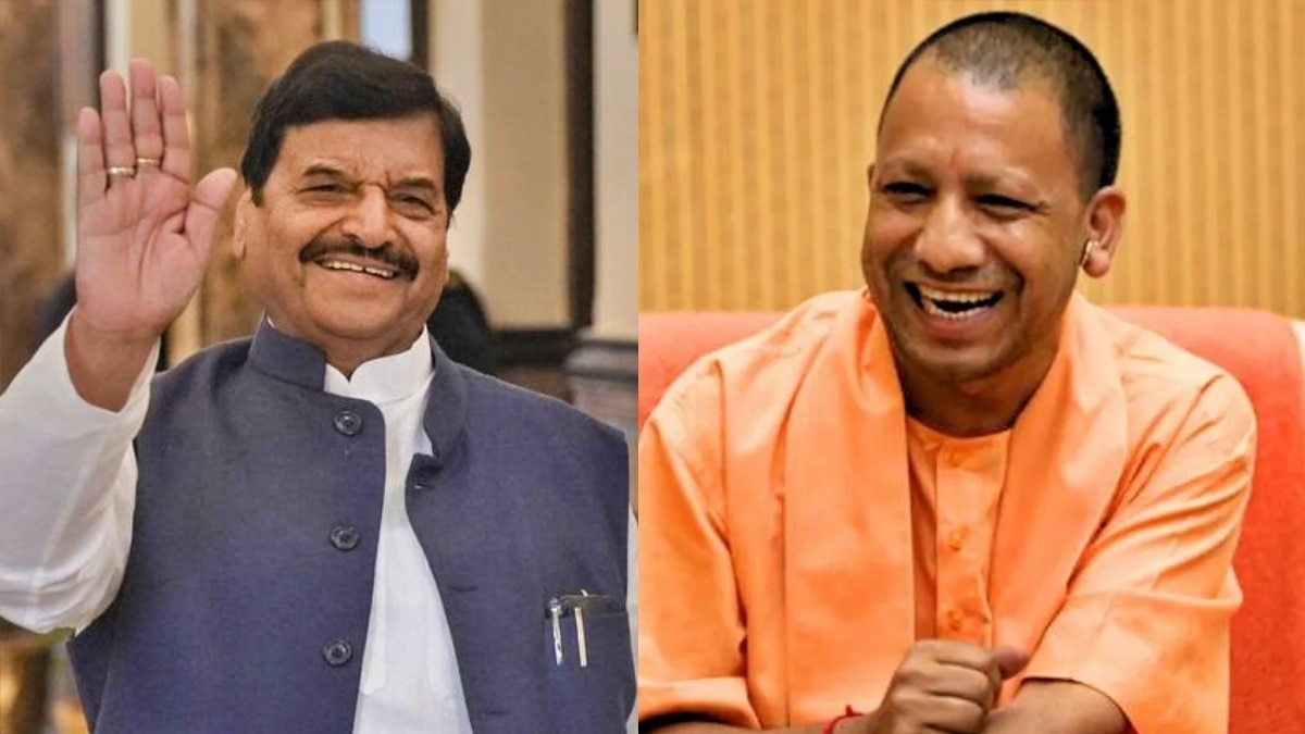 शिवपाल यादव और सीएम योगी (फ़ाइल फोटो) 
