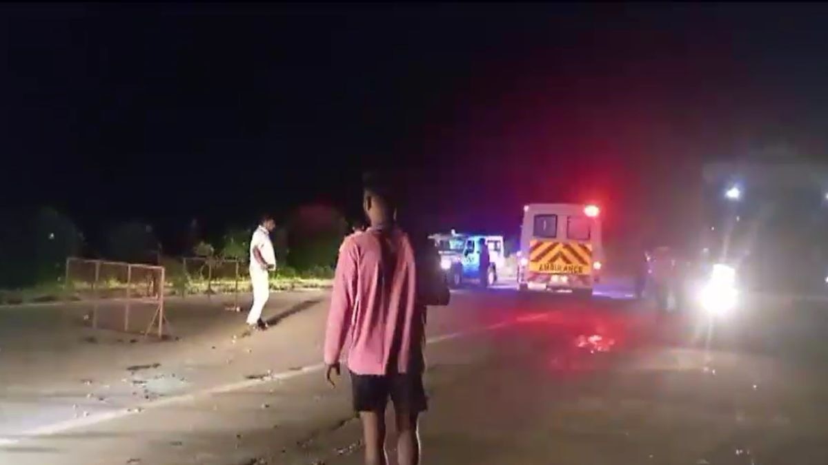 घटना की सूचना के बाद मौके पर पहुंची पुलिस.